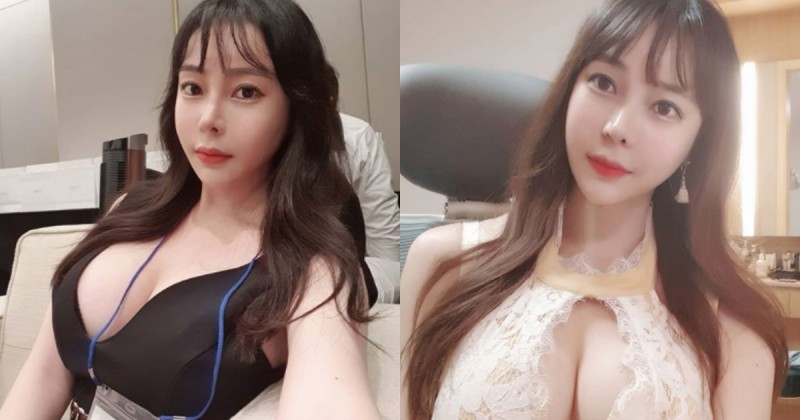 【BTC365币投】奶比頭大的「巨乳秘書」日常，連出去玩耍也背負「甜蜜負擔」看了好辛苦！