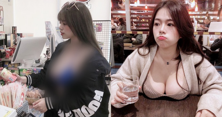 【BTC365币投】嗶嗶！太犯規！E 奶辣模「馮子紜 Teresa」穿這樣逛超商 粉絲：衝著我來不要欺負店員