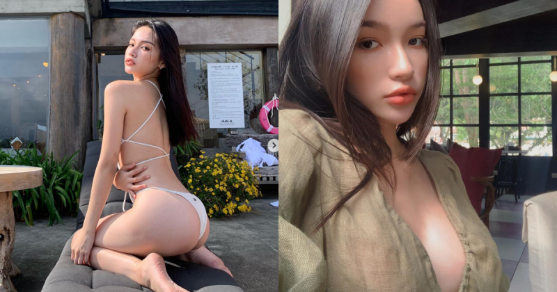 【BTC365币投】穿這樣喝咖啡！歐美系女孩「韓沁渝」傲人身材「挺」出來，加碼渾圓美尻收服網友