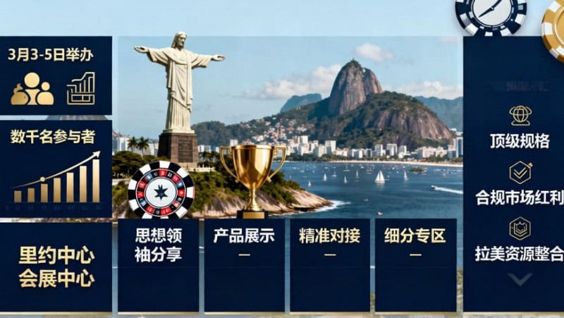 【BTC365币投】2026 里约 SBC 峰会重磅登场 数千人共探巴西博彩新机遇