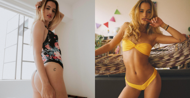 【BTC365币投】這是一種暗示！妹子伸個懶腰就露乳球　「衣服底下什麼都沒穿」好嗨阿～