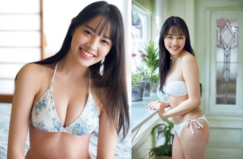 【BTC365币投】王道美少女「豬子れいあ」性感比基尼凸顯飽滿曲線　少女系甜美笑容洋溢青春氣息