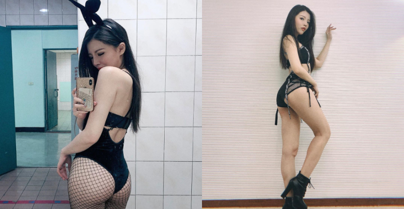 【BTC365币投】香車配辣妹！「趙秦羚Uemi」翹起飽滿蜜桃臀，逆天長腿更讓全場快門聲大力響起！