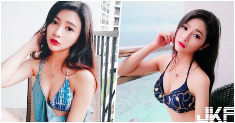 【BTC365币投】景文科大正妹超養眼「比基尼美胸」，纖腰細腿辣到極點啊！