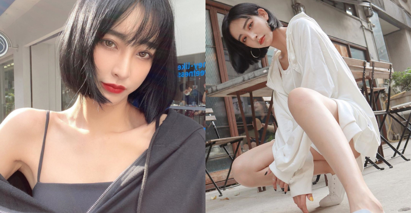 【BTC365币投】美腿也進攻！高冷短髮妹「Ikea Cai」深邃電眼魅力狂噴，性感鎖骨發狠鎖住所有目光！