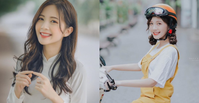 【BTC365币投】這你還不戀愛？清新「越南正妹」純白奧黛飄仙味　老司機搶著上車