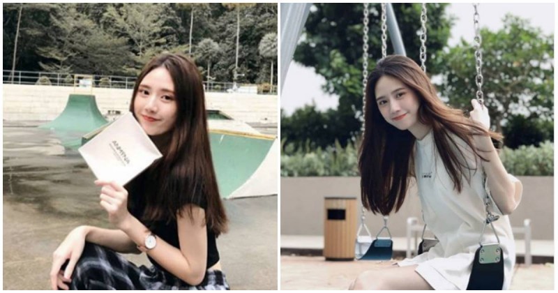 【BTC365币投】氣質美少女KEYI渾身散發「青春感」，盪鞦韆時的甜笑看了馬上心動！