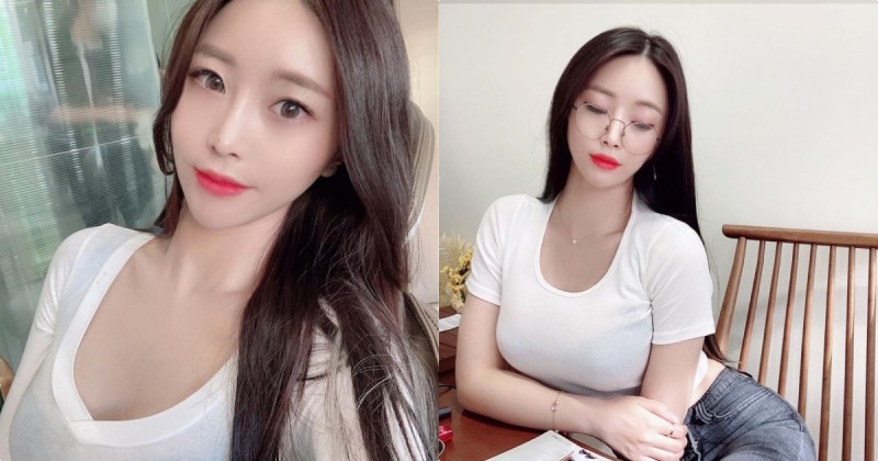 【BTC365币投】性感小姐姐「白T美乳畫面辣翻」，「飽滿的胸型」太罪惡了！