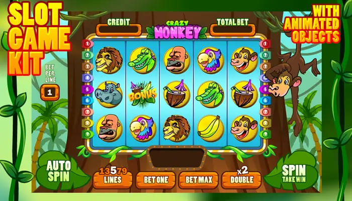 【BTC365币投】大发娱乐全新上线《猴子疯狂》：丛林狂潮，大奖接踵而至