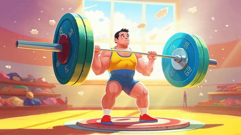 【BTC365币投】大发娱乐《举重》：力量与荣耀的极限释放，开启你的冠军之路！