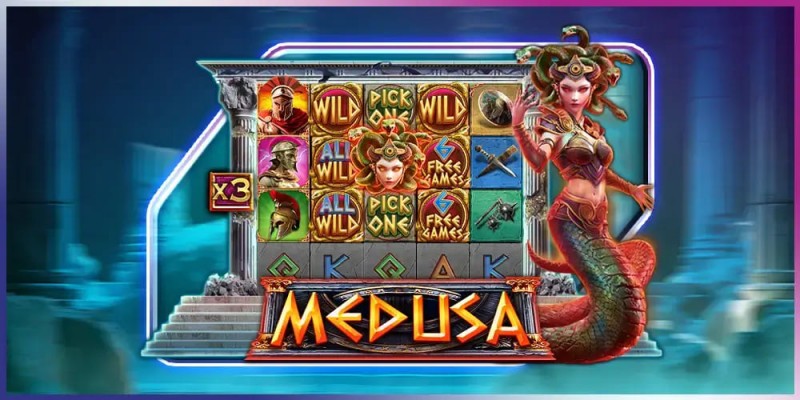 【BTC365币投】《美杜莎》强势上线大发娱乐城 —— 穿越神话时空，直面蛇发女王的诅咒挑战