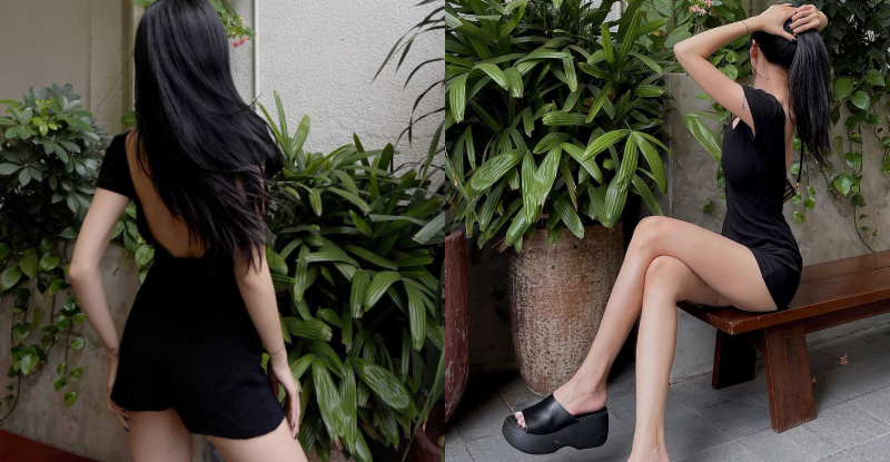 【BTC365币投】不只背影殺…美腿也很殺！不露臉妹正臉曝光　高顏值讓網友再次暴動