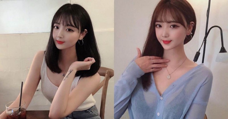 【BTC365币投】隱乳系鄰家女孩「은정」胸形超渾圓，透膚針織衫「誘惑視角曝光」！