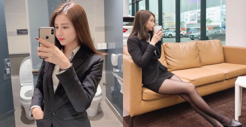 【BTC365币投】「要賞車還是賞我？」新莊BMW「正妹業務」短裙制服展現黑絲美腿