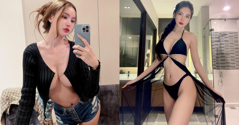 【BTC365币投】「泰國巨乳正妹」穿搭好猛遮不住奶，「窈宨曲線」露出上下弧度都超狂！