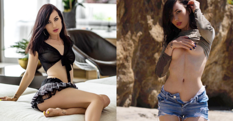 【BTC365币投】微乳沒關係…露南半球很可以！妹子衣服往上撩　性感下弧線誘惑力十足