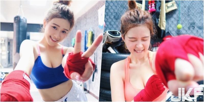 【BTC365币投】最辣拳擊手！「Ｅ奶正妹」爆乳打拳～上半身「兩座小山」就直接ＫＯ對手了吧！