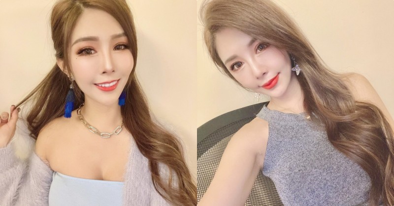 【BTC365币投】太極品！香車美人「高萱 kimmy」穿上低胸平口裝，美豔臉蛋太叫人迷戀！