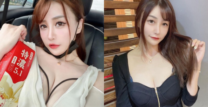 【BTC365币投】特濃！巨乳甜姐兒「Verna 李萱」擠壓雙峰和豆漿比誰香濃