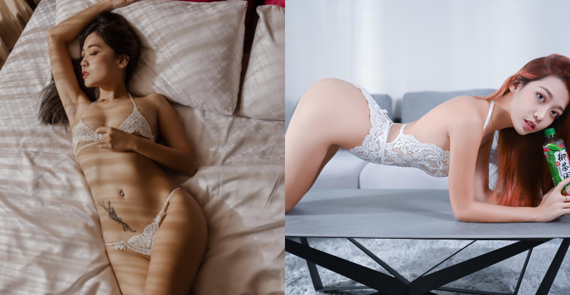 【BTC365币投】美臀一姐「朱禹潔」桌上端「性感翹臀」，茶香秒被蜜桃香蓋過