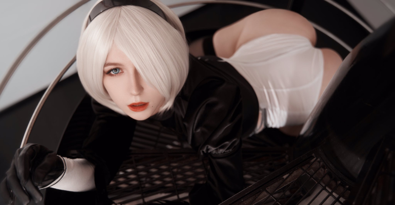 【BTC365币投】二次元真實體現！正妹Coser神還原2B　「可清純又可慾」撩撥粉絲身心