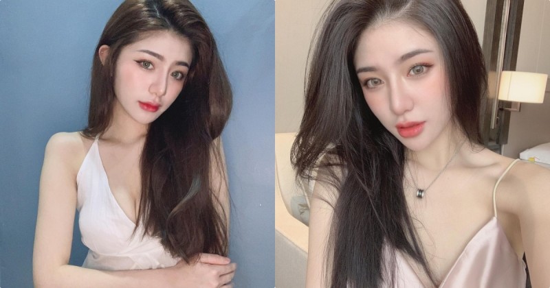 【BTC365币投】冰山美人「性感S曲線」好極品，「深V禮服」充滿撩人魅力！