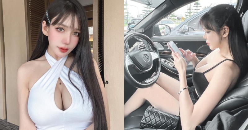 【BTC365币投】大馬「最凶女駕駛」爆乳小背心挺F級巨奶！「胸懷大痣」畫面超惹火！