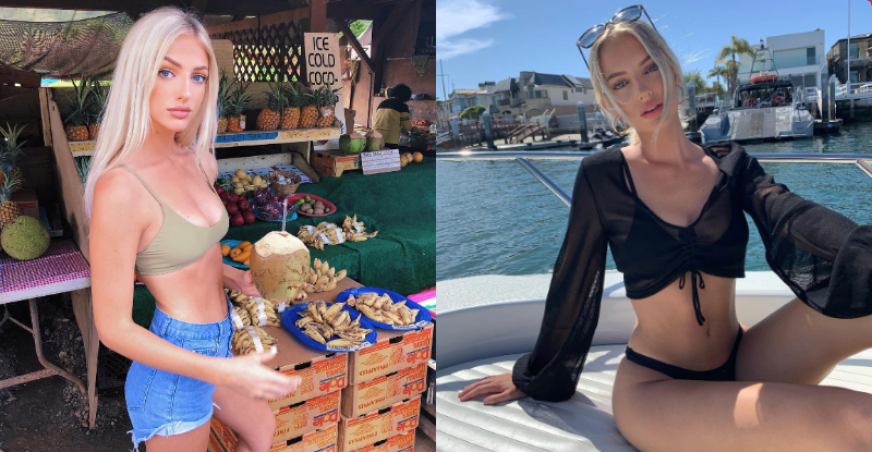 【BTC365币投】出道以來最大尺度！美國辣模衣服底下什麼都沒穿　中路開到底乳型乍現