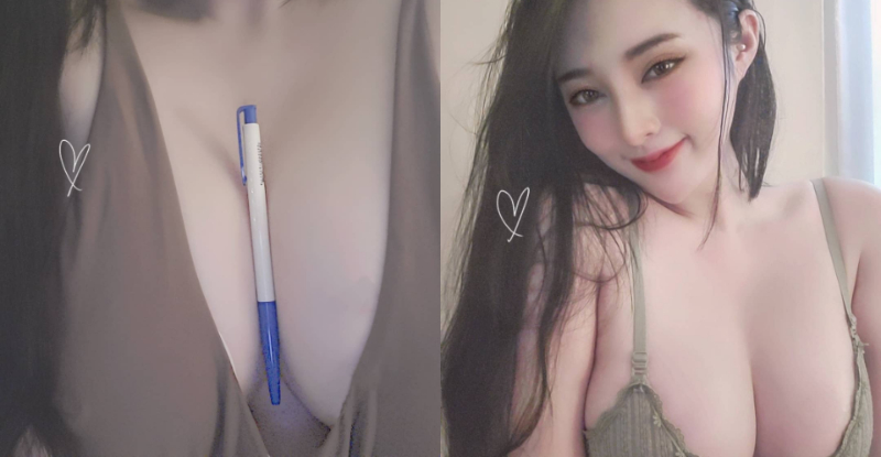 【BTC365币投】火辣護理師「黃靜」魅氣放曬特寫衝擊，「巨猛大奶」什麼都能夾！