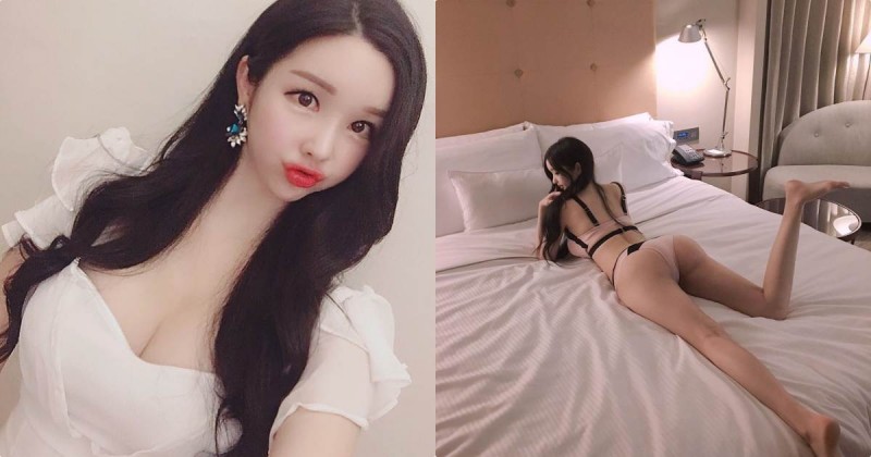 【BTC365币投】九頭身正妹躺床「美尻要被看光」，火辣誘惑姿勢太極品！