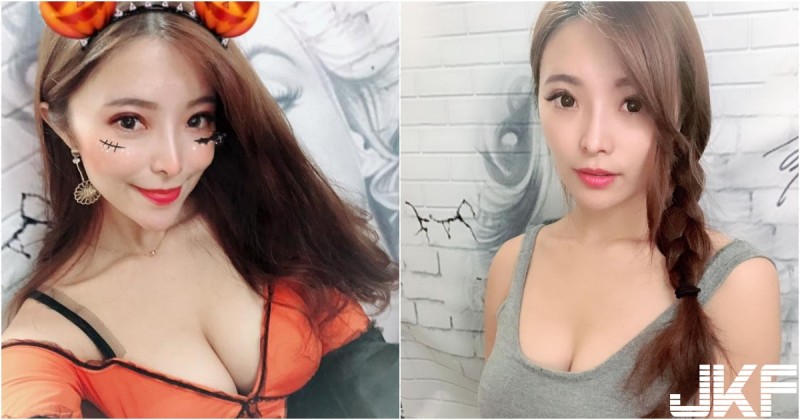 【BTC365币投】好大的南瓜～「甜美正妹」小紜兒Heidi工作性感日常甜美，渾圓深溝太誘人～