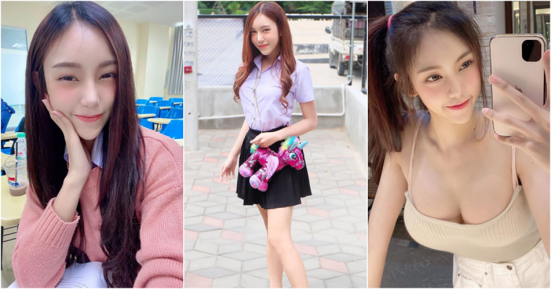 【BTC365币投】同學好辣！IG瘋傳「美乳女學生」誘惑視角引熱議！制服底下原來藏著驚人胸器啊…