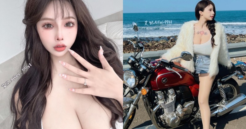 【BTC365币投】北海岸公路出現「超狂巨乳正妹」！艾妃爆乳上路，「車頭燈」亮度逼人！