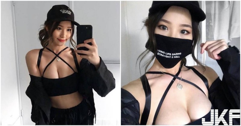 【BTC365币投】口罩正妹胸前大露「豐滿美乳」，養眼兩粒「長輩太有料」了！