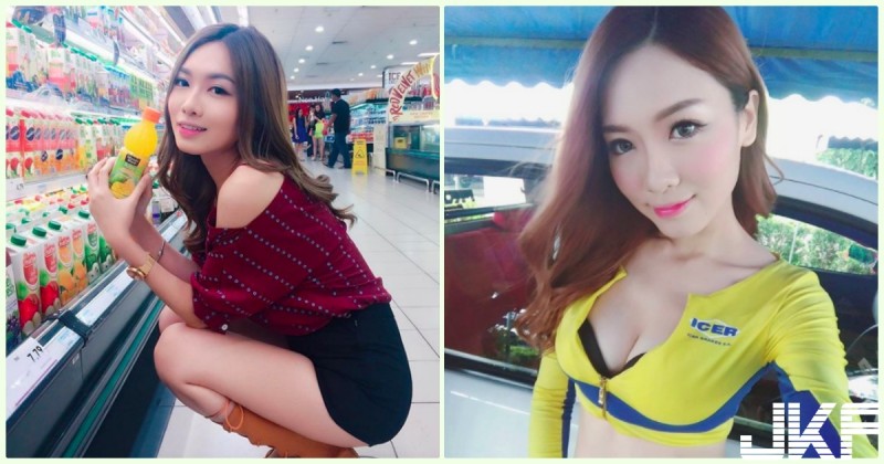 【BTC365币投】太火辣！超商「白皙爆奶妹」鮮豔美乳有夠犯規！超逆天「極品長腿」整個引人遐想…