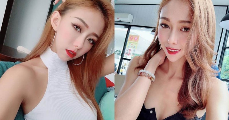 【BTC365币投】纖腰辣模「胸前開開」美乳露出來，「完美弧度」好惹火！