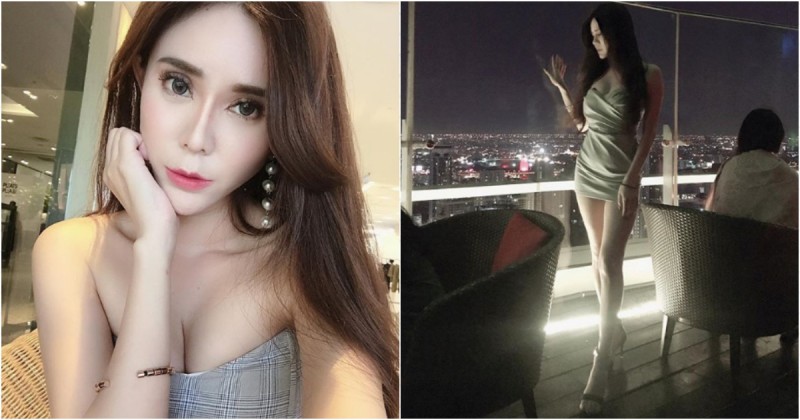【BTC365币投】高空酒吧出現「長腿美人」NiNi火辣身材路人看呆 平時還最不愛穿褲子～