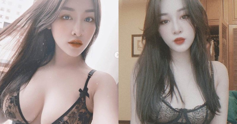 【BTC365币投】火辣巨乳白雪公主「Khánh Trắng」，豐滿大奶透視感太誘人！