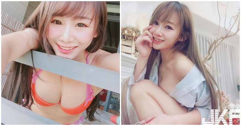 【BTC365币投】欄杆上有深溝！正妹一彎腰「深溝蹦出」，火辣角度看了好噴血！