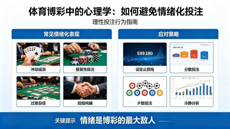 【BTC365币投】体育博彩中的“心理学”：如何避免情绪化投注