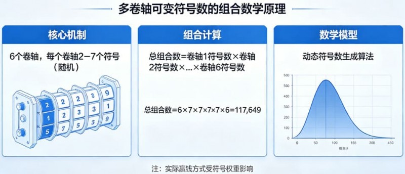 【BTC365币投】Megaways机制解析:117,649种赢钱方式背后的数学模型。