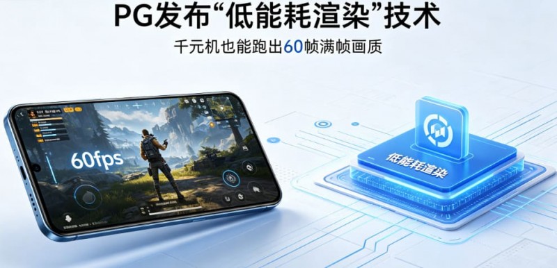 【BTC365币投】PG发布“低能耗渲染”技术,确保千元机也能跑出60帧满帧画质。