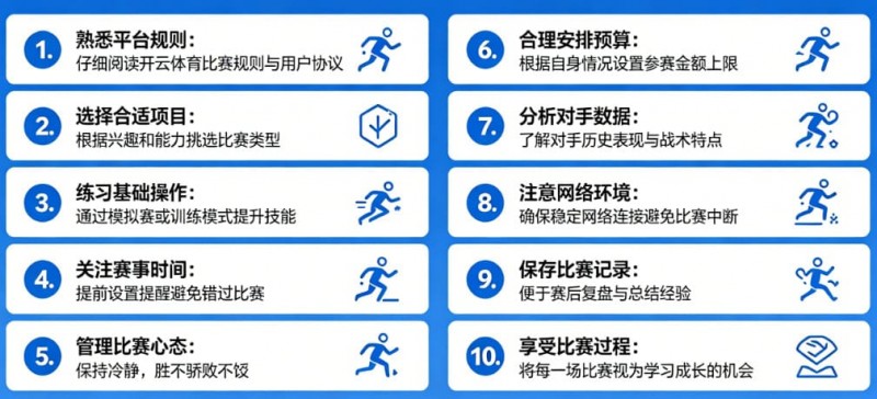 【BTC365币投】给新手的10条忠告:在开云体育开始你的第一场比赛