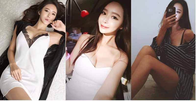 【BTC365币投】妹子超低領口兩粒「渾圓乳球」呼之欲出，又深又長的一條線，快門聲響不停！