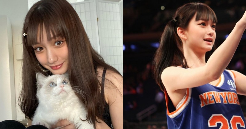 【BTC365币投】大眼美少女susan看nba被導播看中，空靈清純「混血感美貌」看一眼就難以忘懷！
