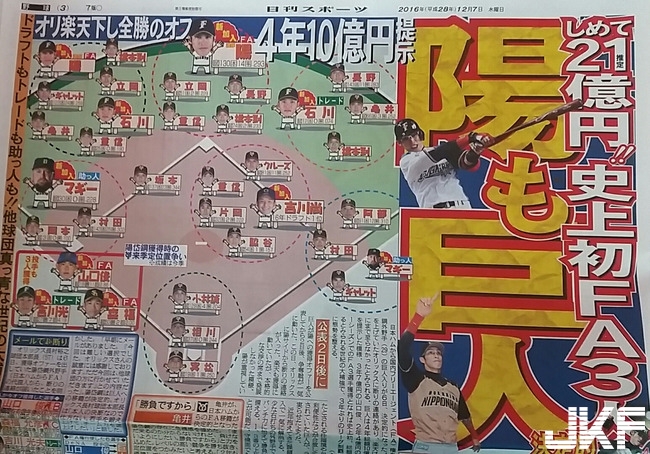 【BTC365币投】陽岱鋼加入巨人！ 4年10億轉戰東京