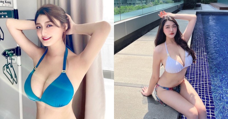 【BTC365币投】台中度假酒店出現「巨乳正妹」！上圍份量超兇猛，白皙美體好撩人！