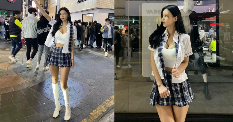 【BTC365币投】Zara前「美腿辣妹」兇猛視角太吸眼球啦！飽滿好身材讓人忍不住回頭