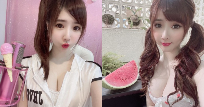 【BTC365币投】吃西瓜囉！正妹「小蘋果」造型好消暑，飽滿曲線讓人受不了！