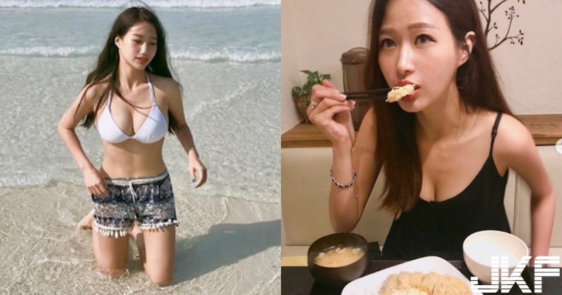 【BTC365币投】今夏最後一波乳浪！氣質網美「比基尼乳量驚人」，用餐直接被低胸背心出賣啦！